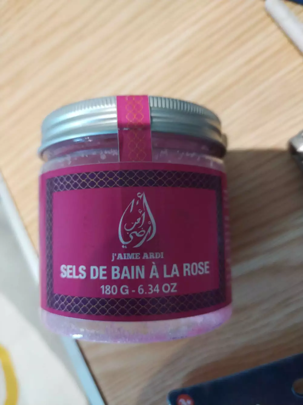 J'AIME ARDI - Sels de bain à la rose 