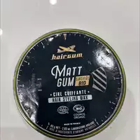 HAIRGUM - Matt gum bio - Cire coiffante