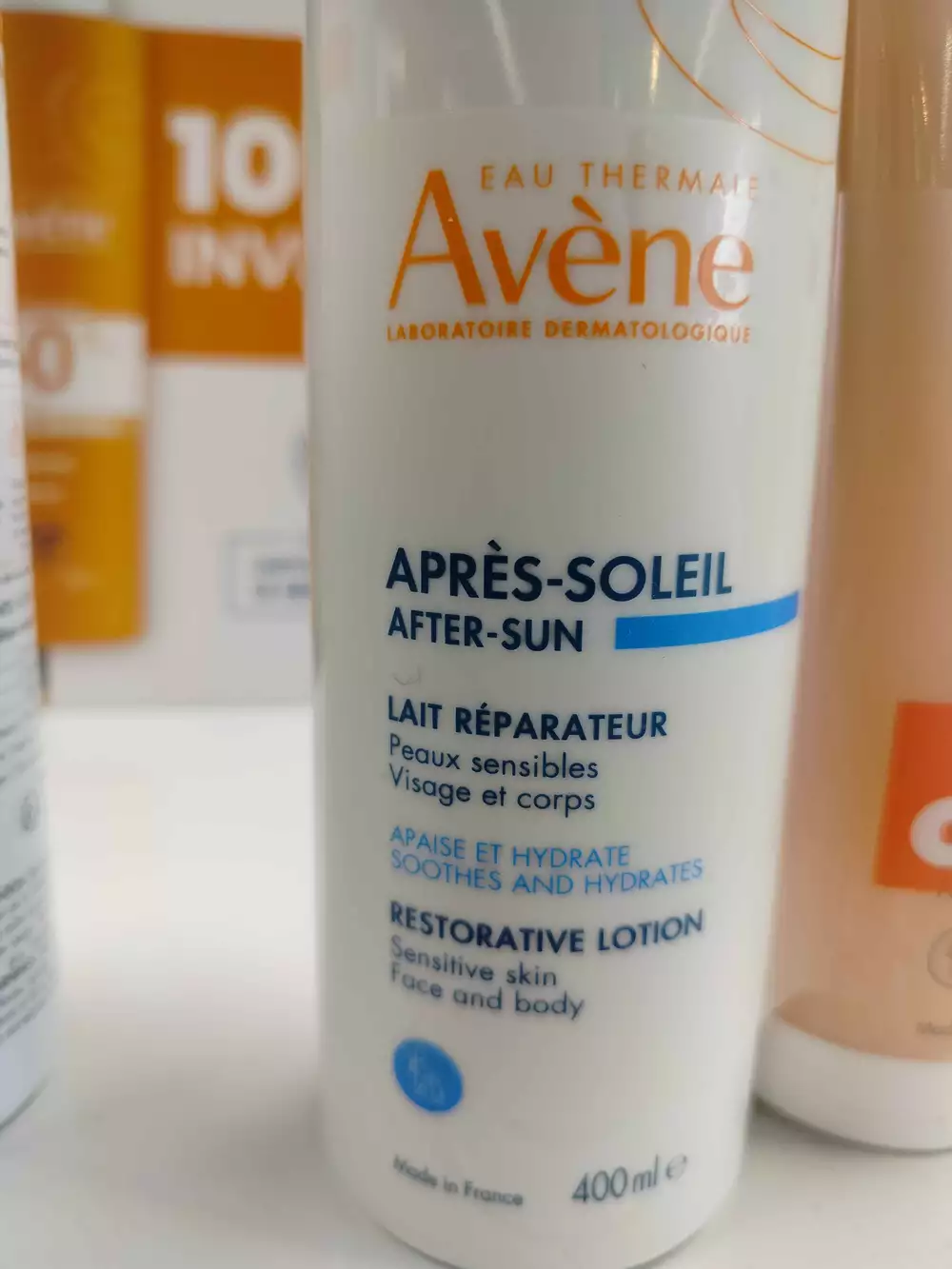 AVENE EAU THERMALE - Après-soleil lait réparateur