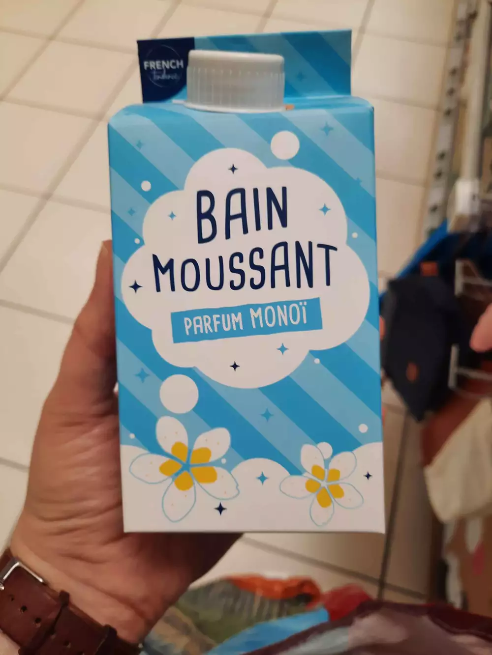 FRENCH TENDANCE - Bain moussant parfum monoi