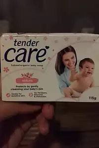 TENDER CARE - Sakura - Hypoallergenic baby soap 