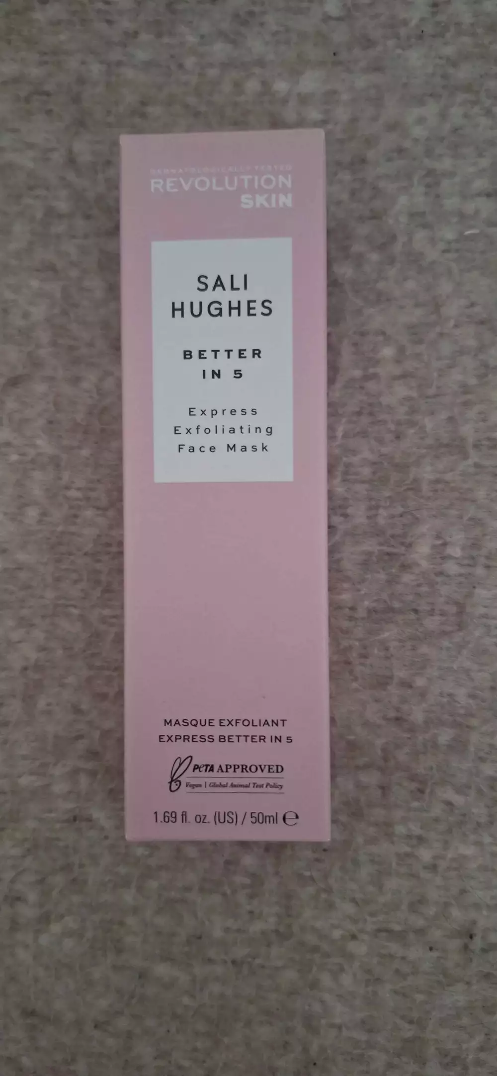 REVOLUTION SKIN - Sali hughes - Masque exfoliant express better in 5