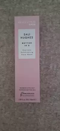 REVOLUTION SKIN - Sali hughes - Masque exfoliant express better in 5