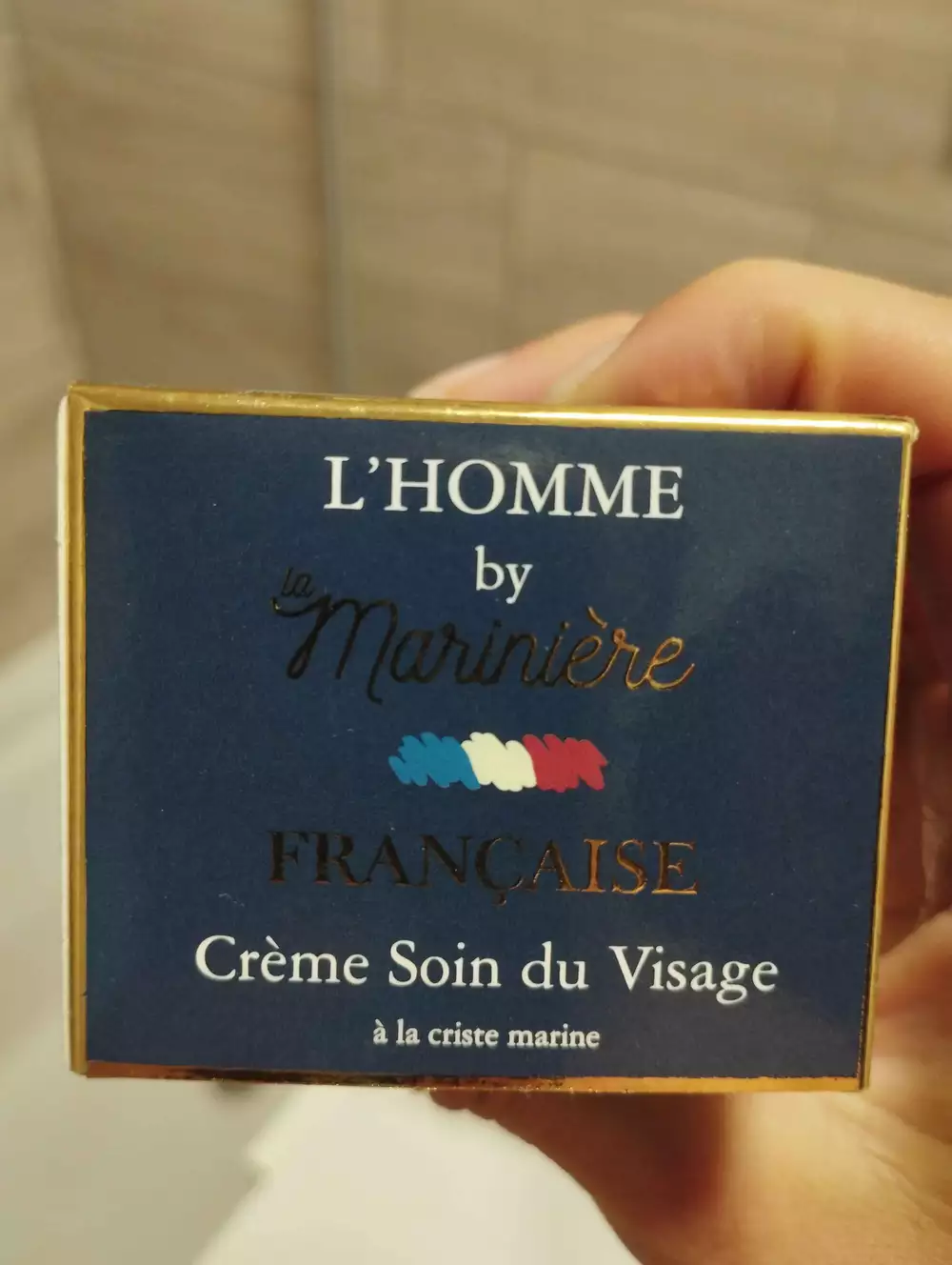 L'HOMME BY LA MARINIÈRE FRANÇAISE - Crème soin du visage à la criste marine