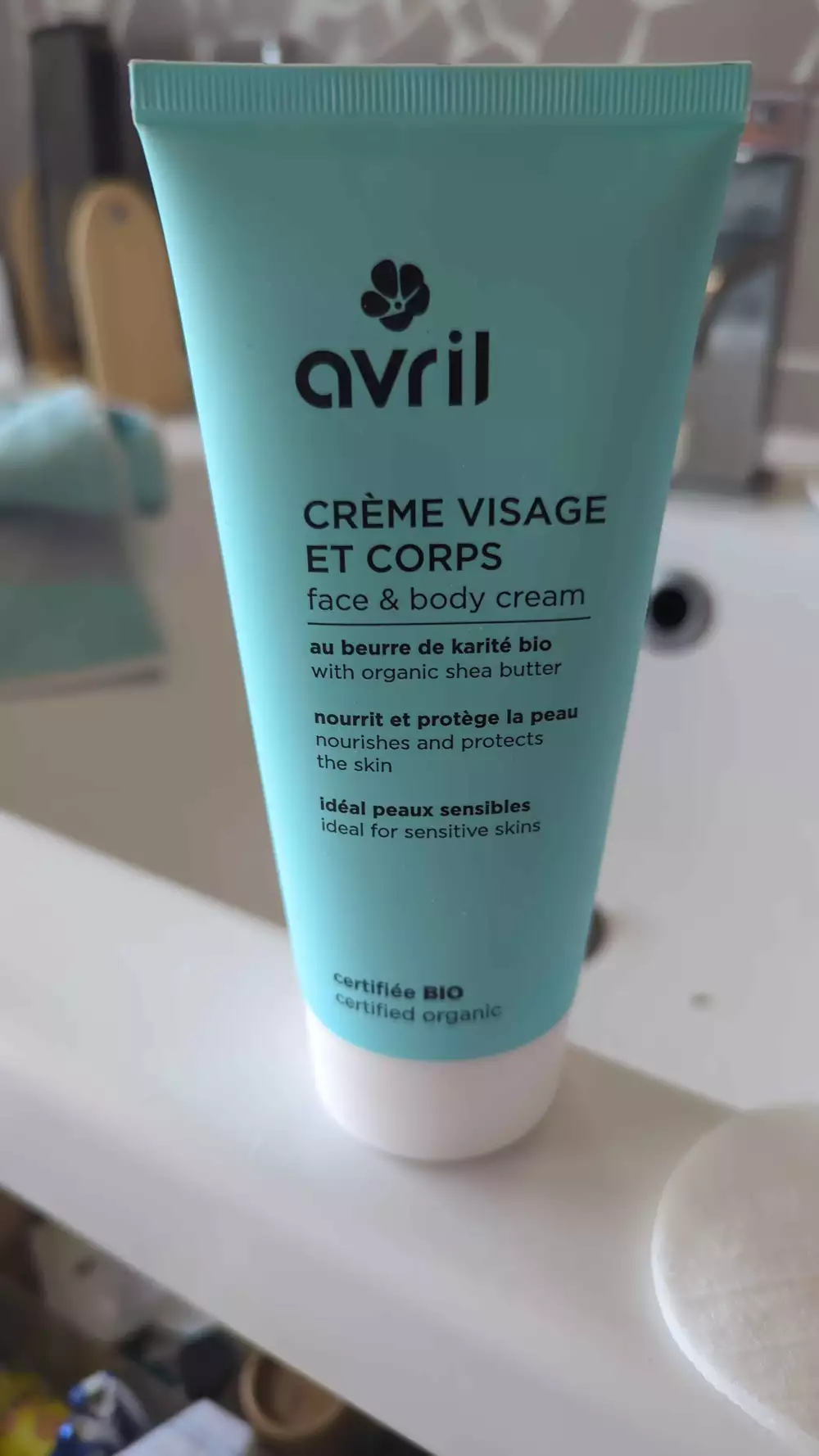 AVRIL - Crème visage et corps au beurre de karité bio