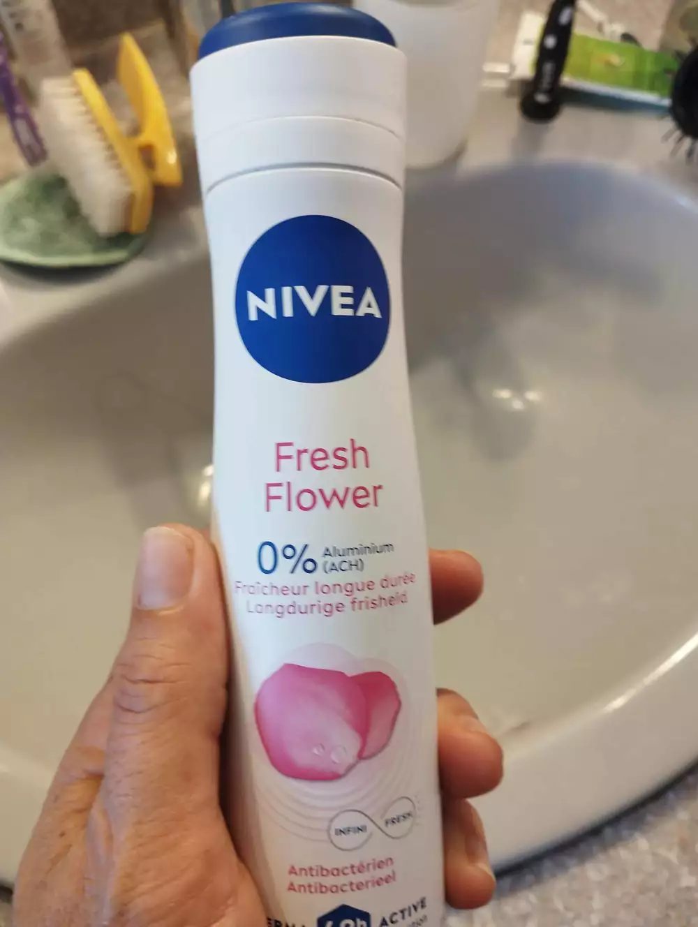 NIVEA - Fresh flower - Déodorant fraîcheur longue durée