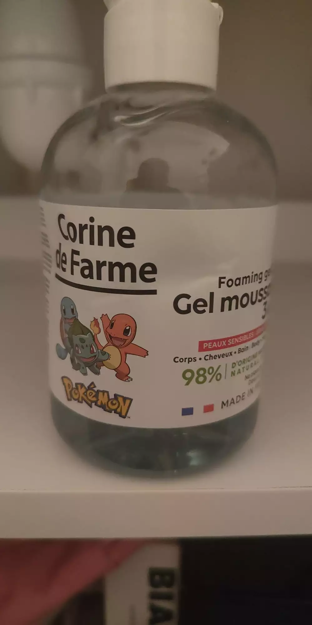 CORINE DE FARME - Gel moussant 3 en 1