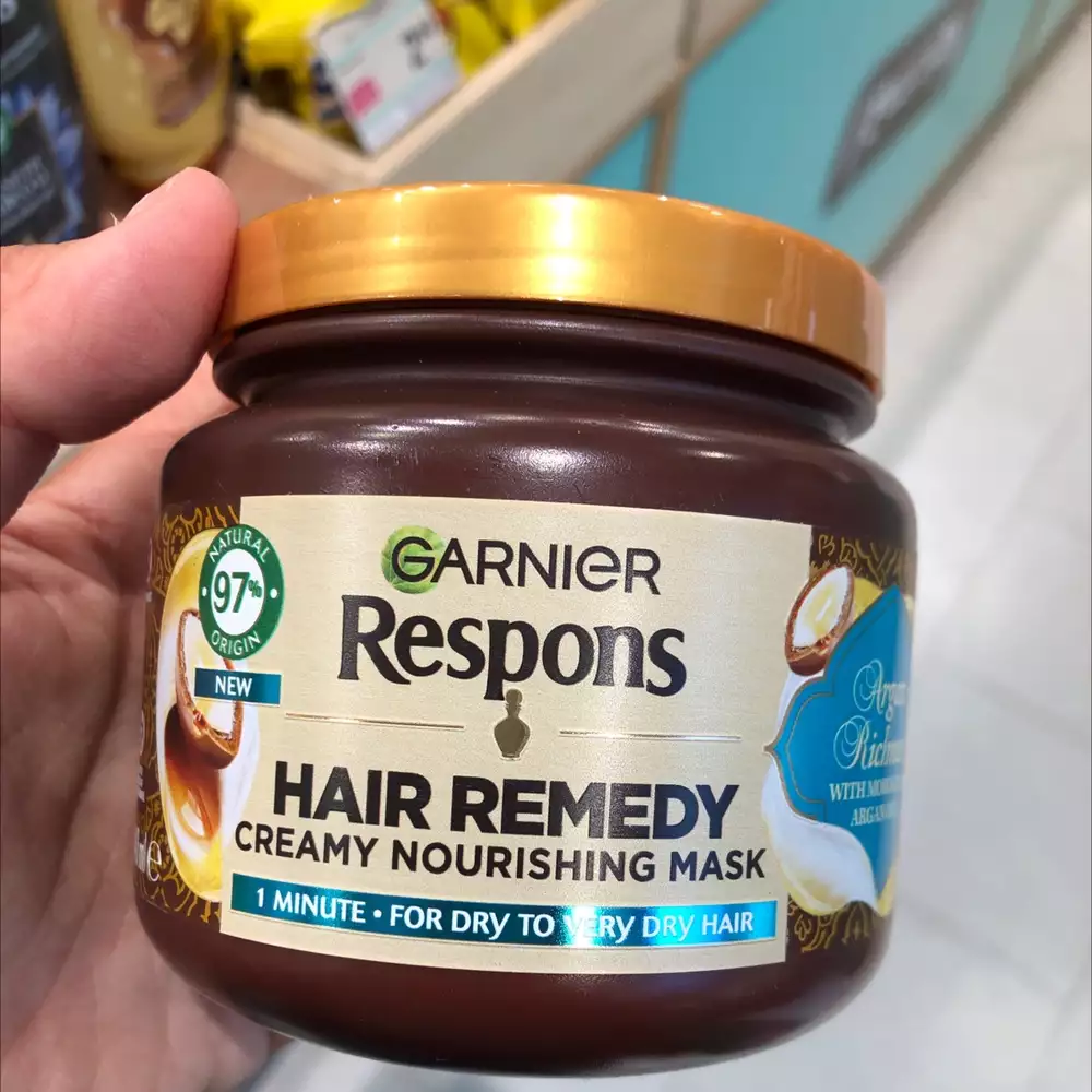 GARNIER - Repons hair remedy - Creamy nourishing mask