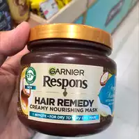 GARNIER - Repons hair remedy - Creamy nourishing mask