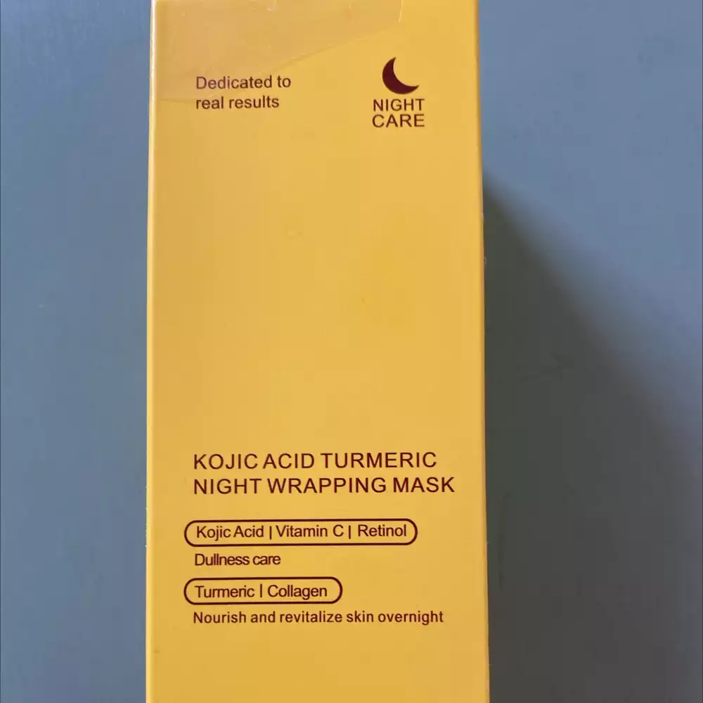 BELURY - Kojic acid turmeruc night wrapoing mask