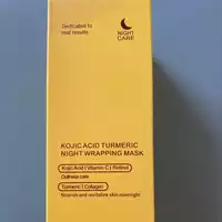 BELURY - Kojic acid turmeruc night wrapoing mask