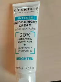 ELEMENTRE - Brighten - Crème éclat corps