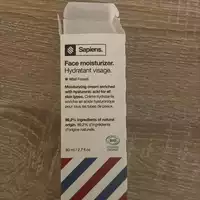 SAPIENS - Wild forest - Hydratant visage