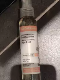 AROMA-ZONE - Huile démaquillante prune & avoine