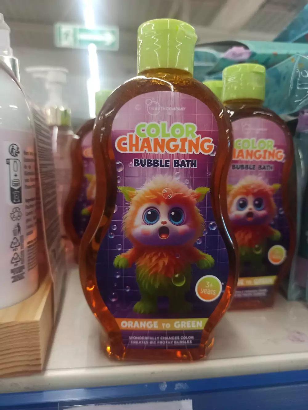 THE BATH COMPANY - Color changing - bubble bath 3+ years