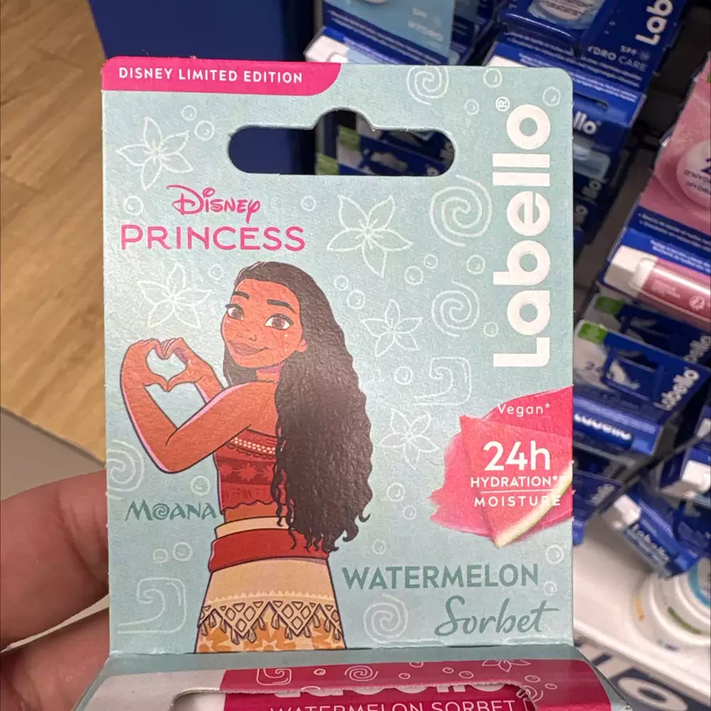 LABELLO - Disney princess Moana - Baume à lèvres watermelon sorbet