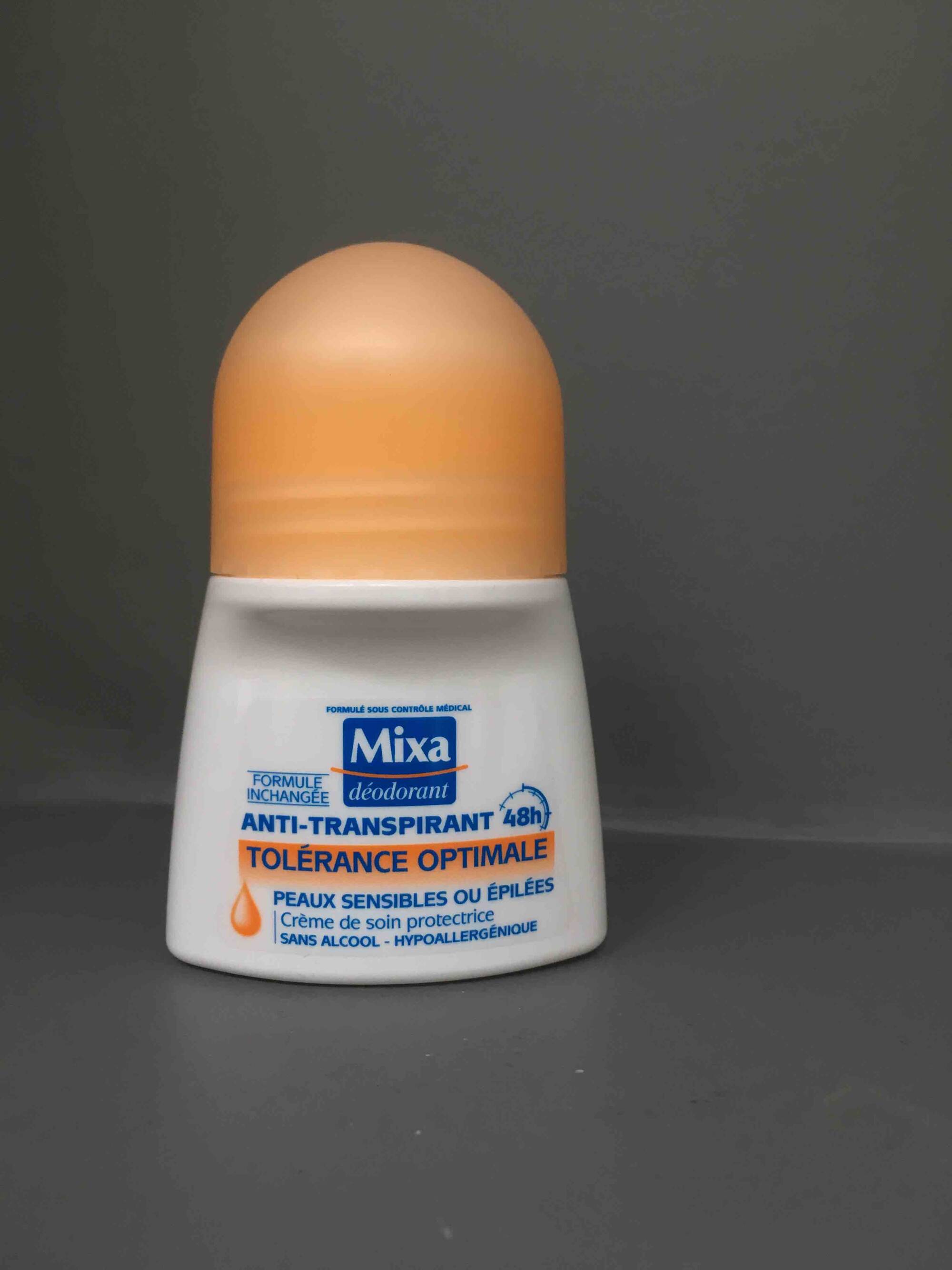 MIXA - Tolérance optimale déodorant anti-transpirant