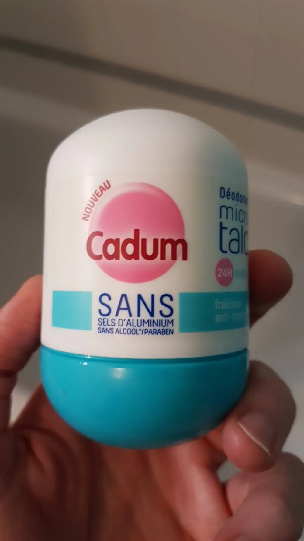 CADUM - Déodorant micro-talc sans sels d'aluminium