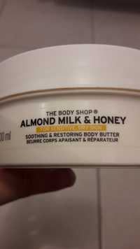 THE BODY SHOP - Almond Milk & Honey - Beurre corps apaisant et réparateur