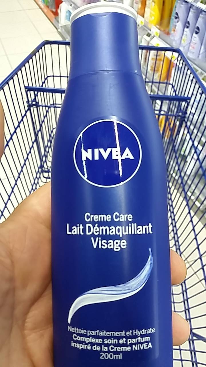 NIVEA - Crème care lait démaquillant visage