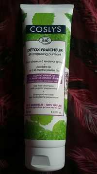 COSLYS - Détox fraîcheur - Shampooing purifiant bio