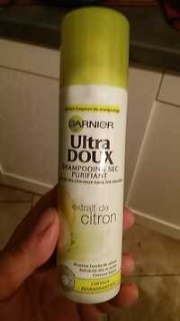 GARNIER - Ultra doux shampooing sec purifiant
