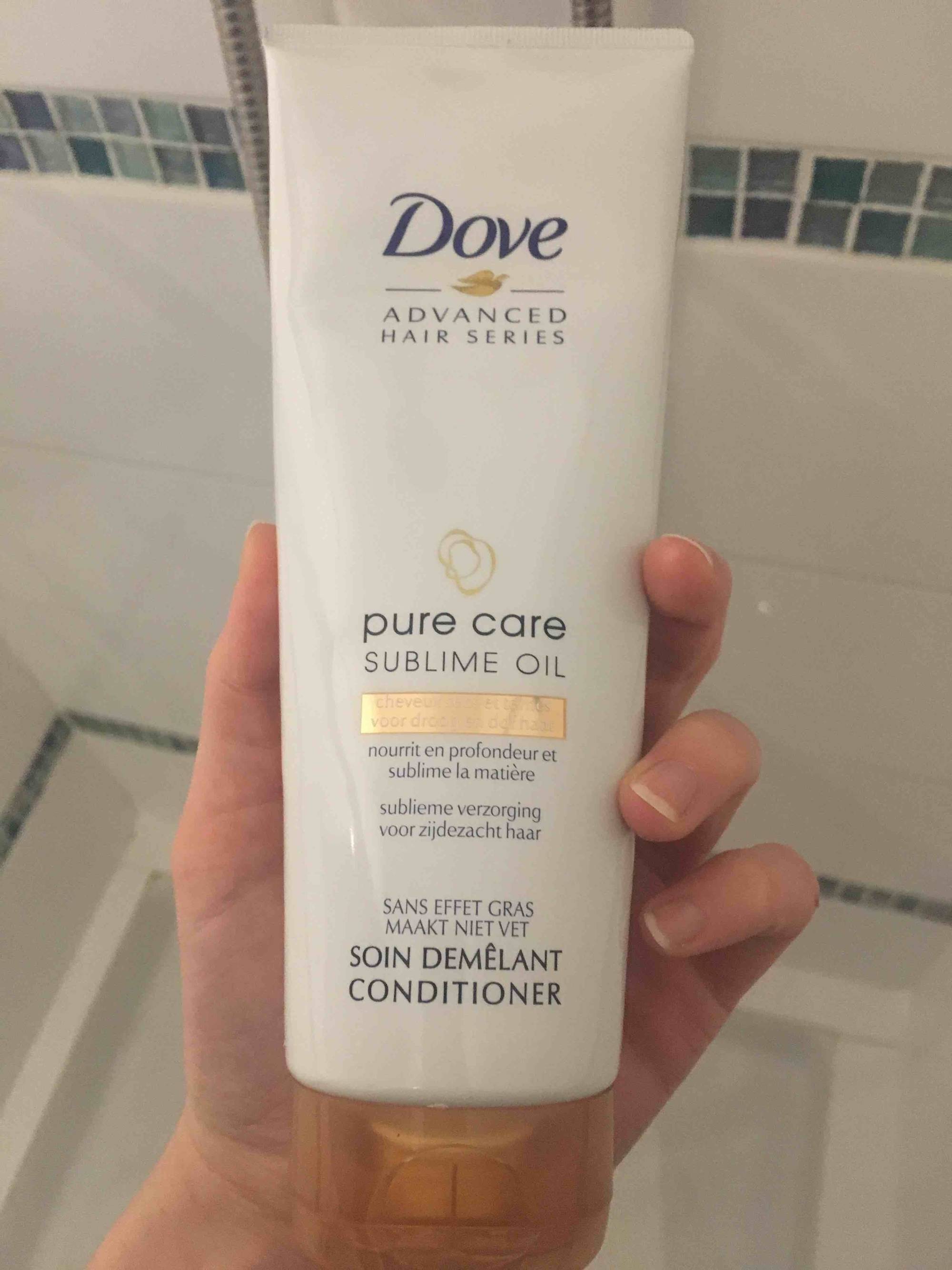 DOVE - Pure care sublime oil - Soin démêlant conditioner