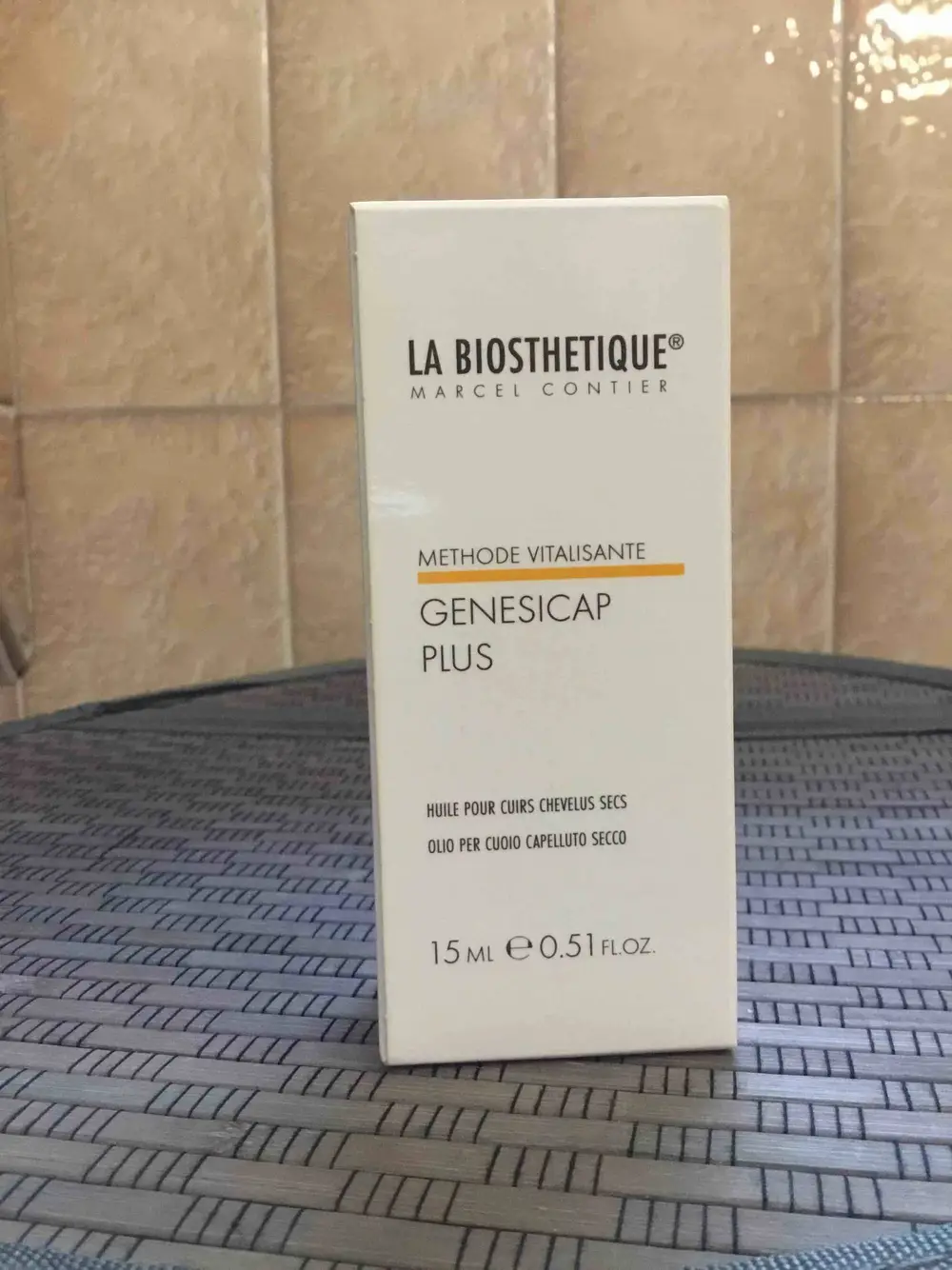 LA BIOSTHETIQUE - Méthode vitalisante génésicap plus - Huile pour cuirs chevelus secs