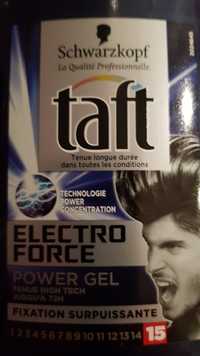 SCHWARZKOPF - Taft electro force - Power gel fixation surpuissante