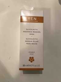 REN - Clean skincare - Glycolactic masque éclat peau neuve