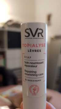 SVR - Topialyse - Lèvres soin nourrissant réparateur