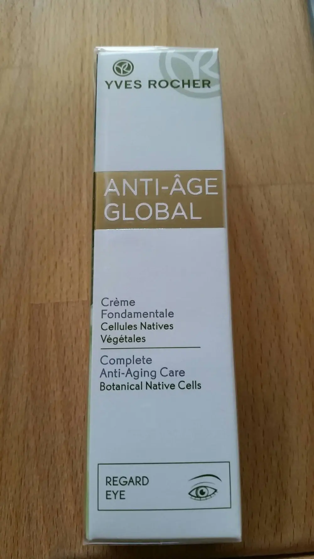 YVES ROCHER - Anti-âge global - Crème fondamentale regard eye