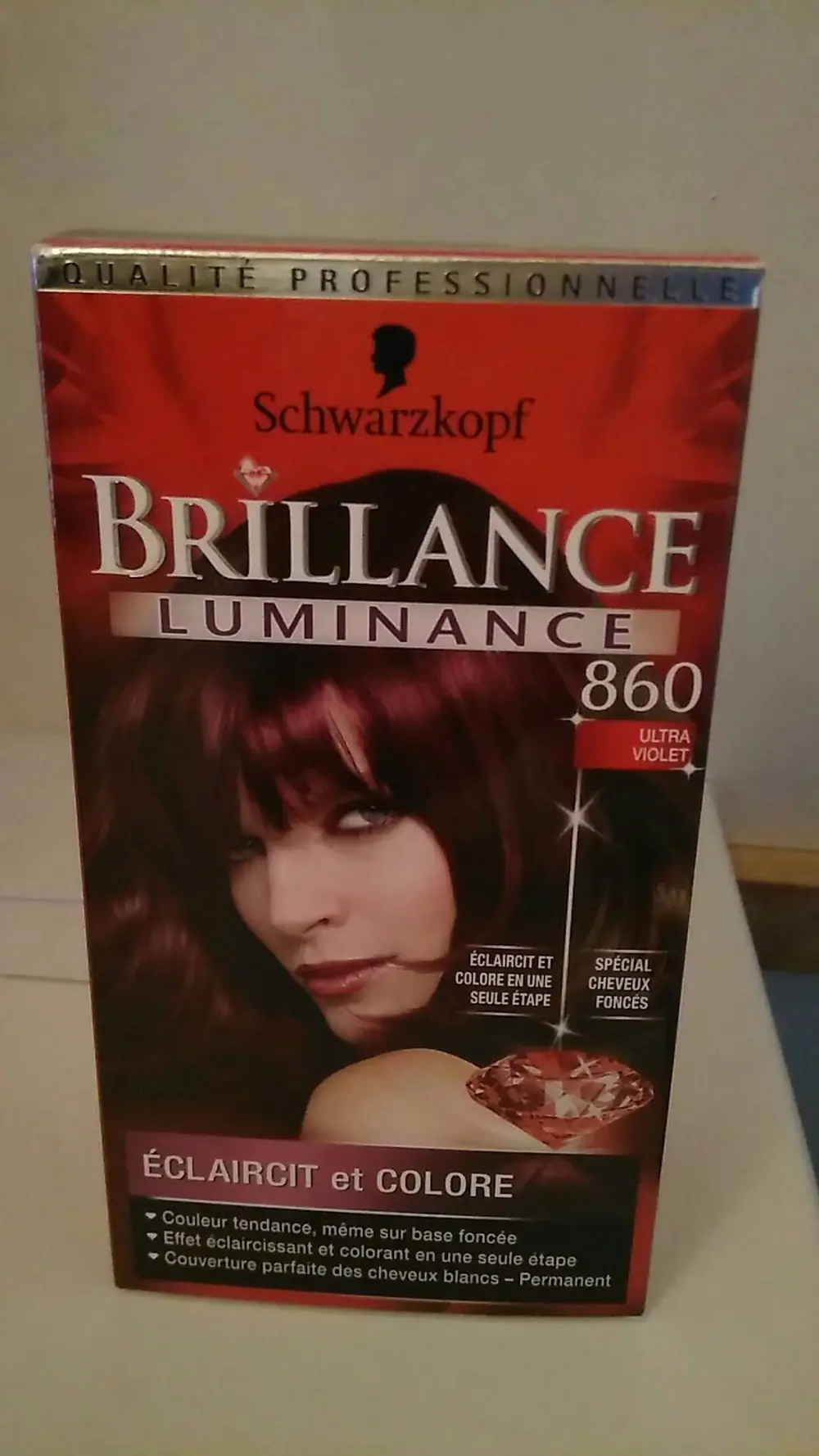 SCHWARZKOPF - Brillance luminance 860 ultra violet