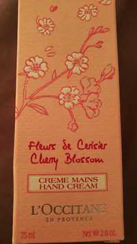 L'OCCITANE - Fleurs de Cerisier - Crème mains
