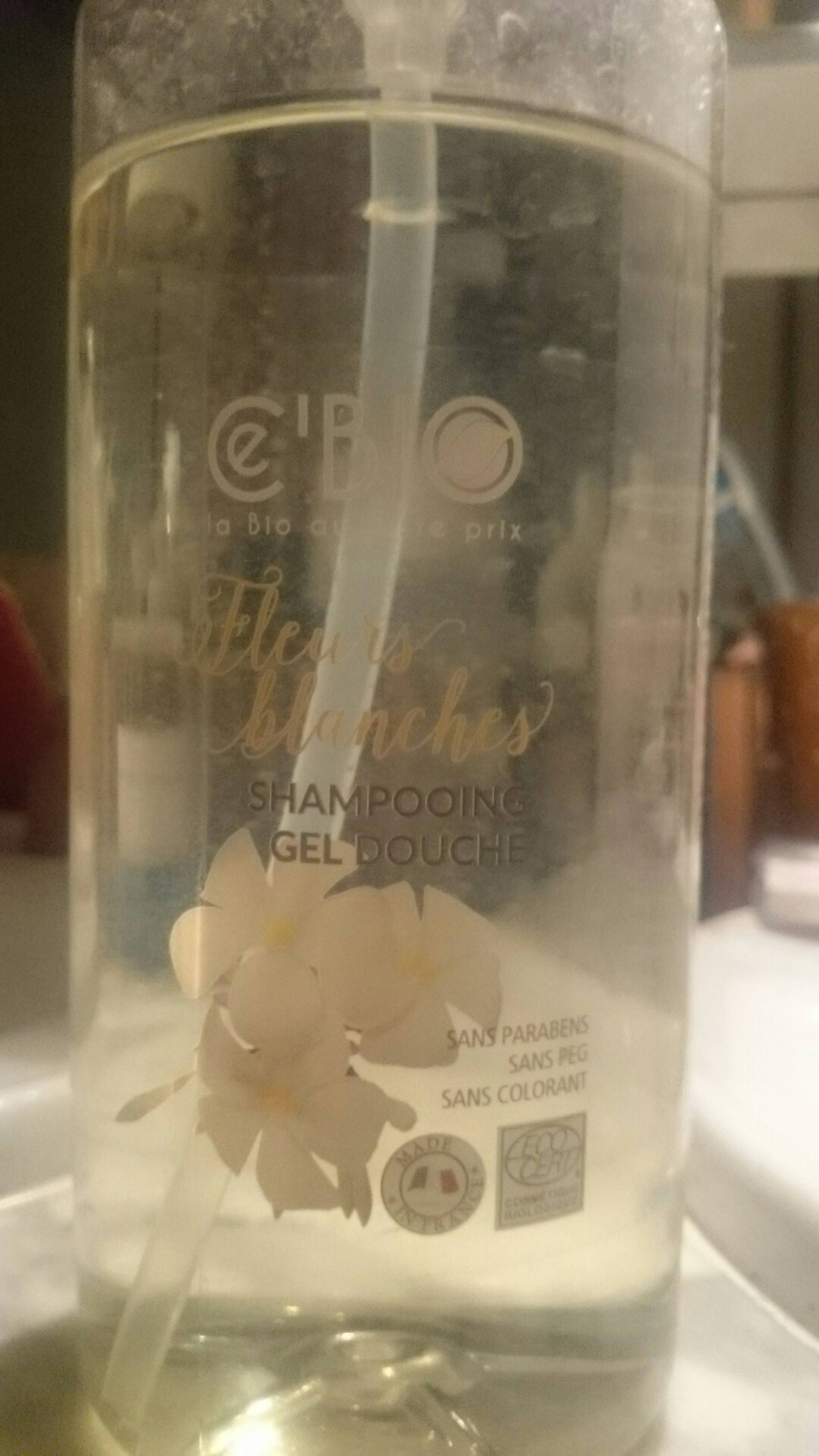 C'BIO - Fleurs blanches - Shampooing gel douche