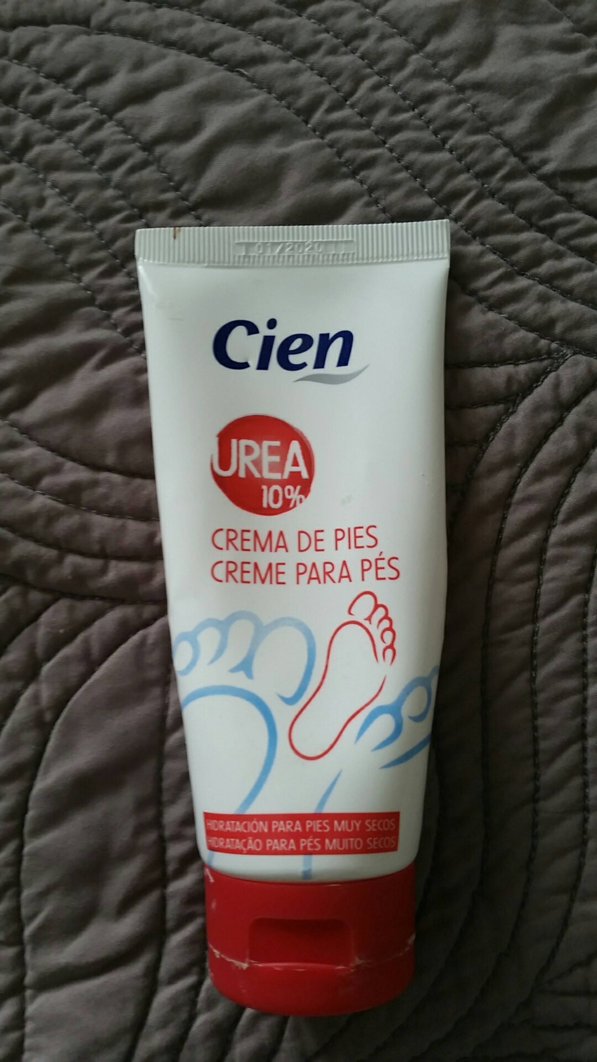 CIEN - Urea 10% - Crema de pies