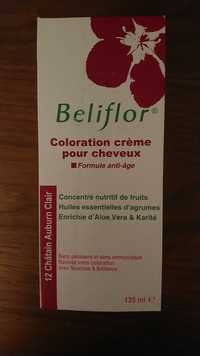 BELIFLOR - 12 Châtain auburn clair - Coloration crème pour cheveux