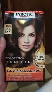 SAINT ALGUE - Palette Coloration crème soin - 660 Châtain lumineux - Châtain Caramel