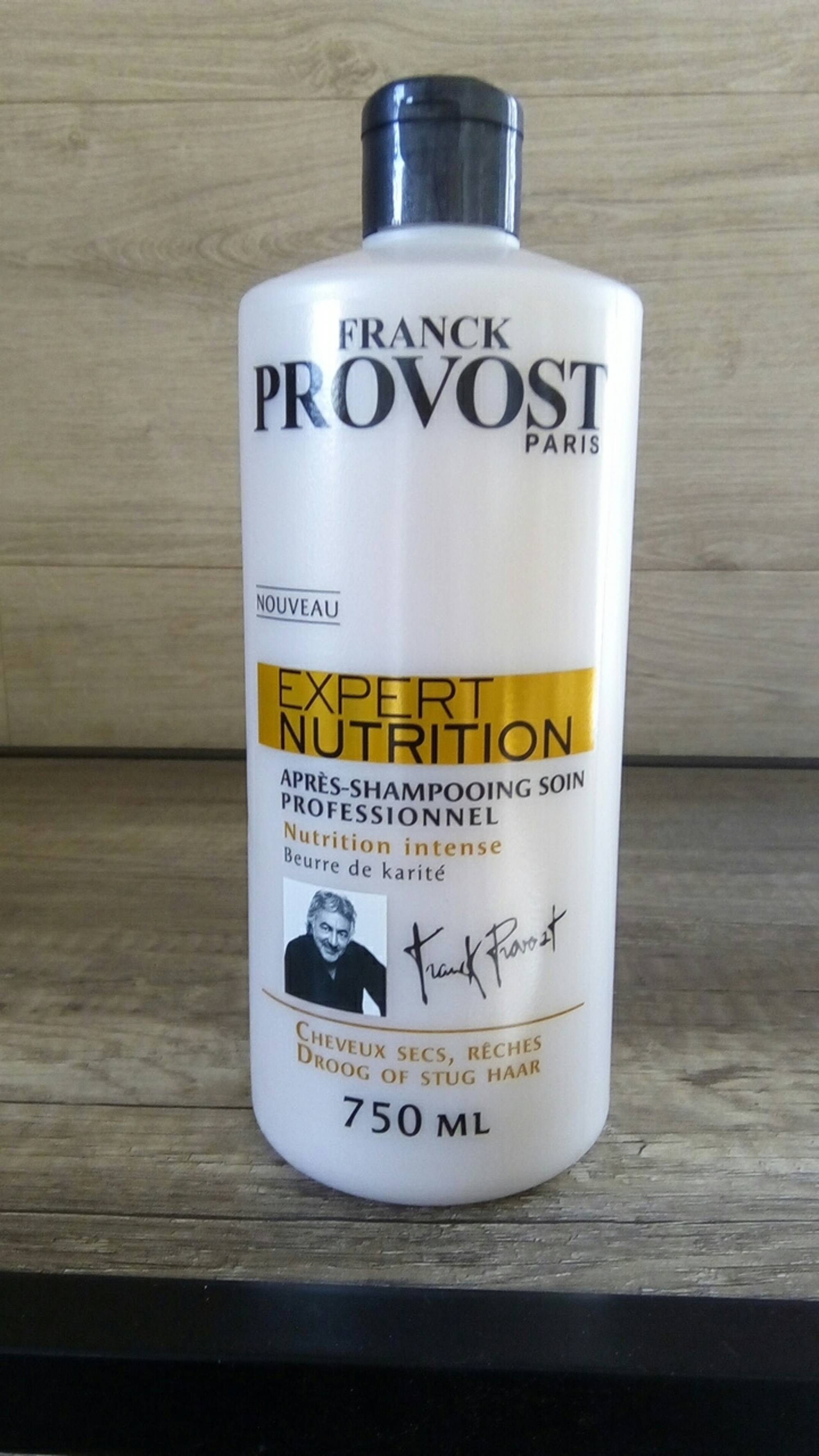 FRANCK PROVOST - Expert Nutrition - Après-shampooing soin professionnel