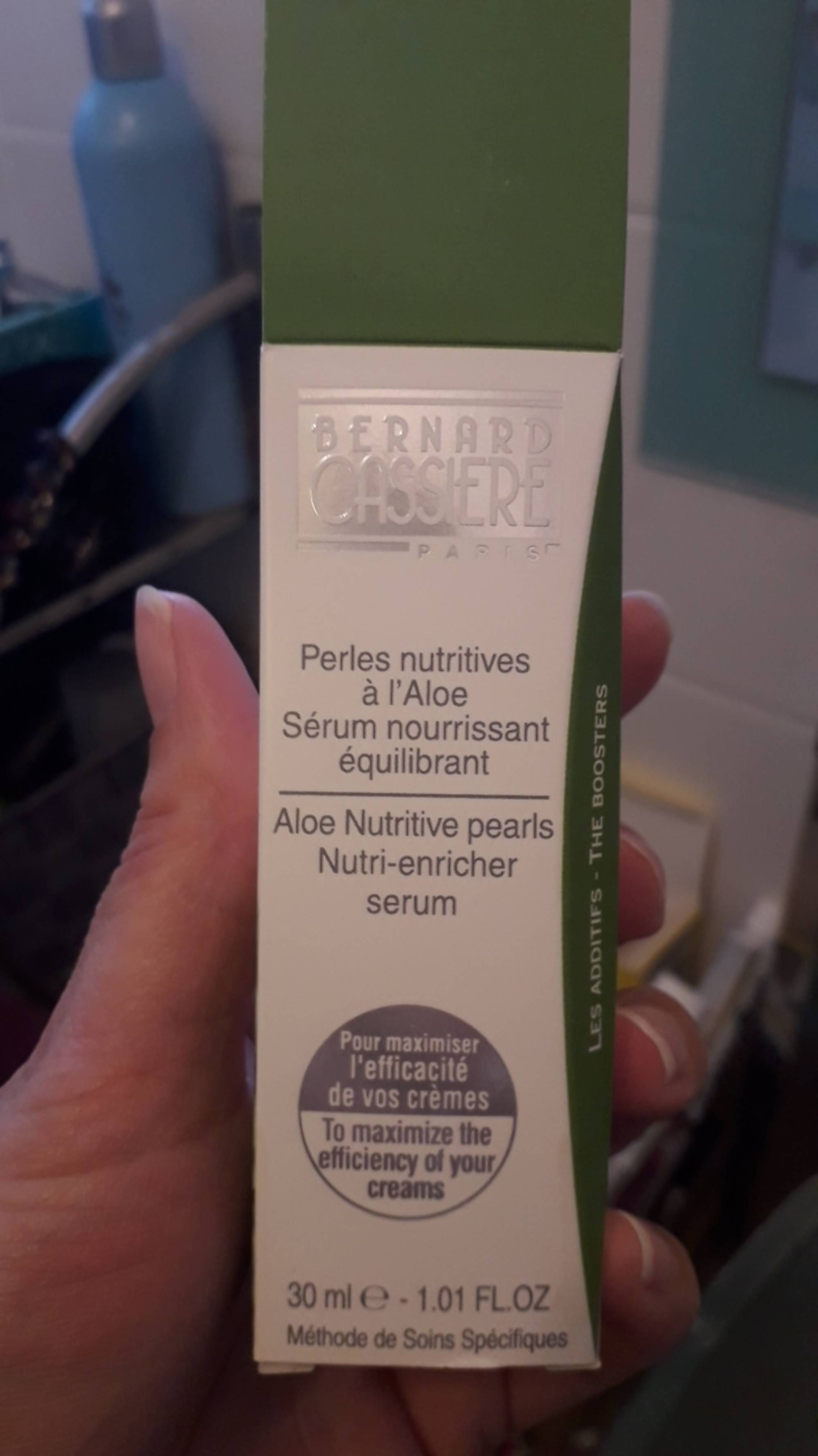 BERNARD CASSIÈRE PARIS - Les additifs - Perles nutritives à l'aloe