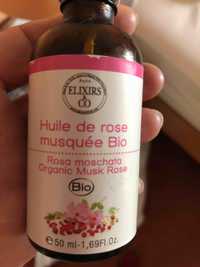ELIXIRS & CO - Musquée bio - Huile de rose 