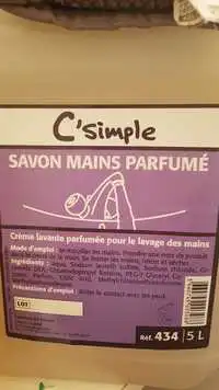 C'SIMPLE - Savon mains parfumé