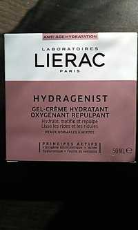 LIÉRAC - Hydragenist - Gel-crème hydratant oxygénant repulpant