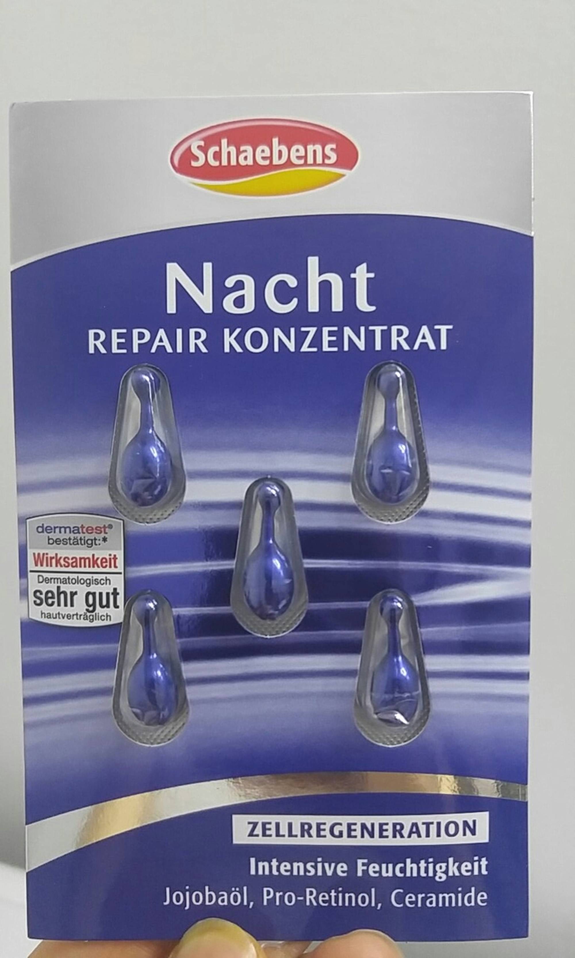 SCHAEBENS - Nacht - Repair konzentrat
