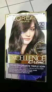 L'ORÉAL - Excellence crème 500 châtain clair profond