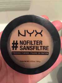NYX - #Nofilter - Poudre de finition
