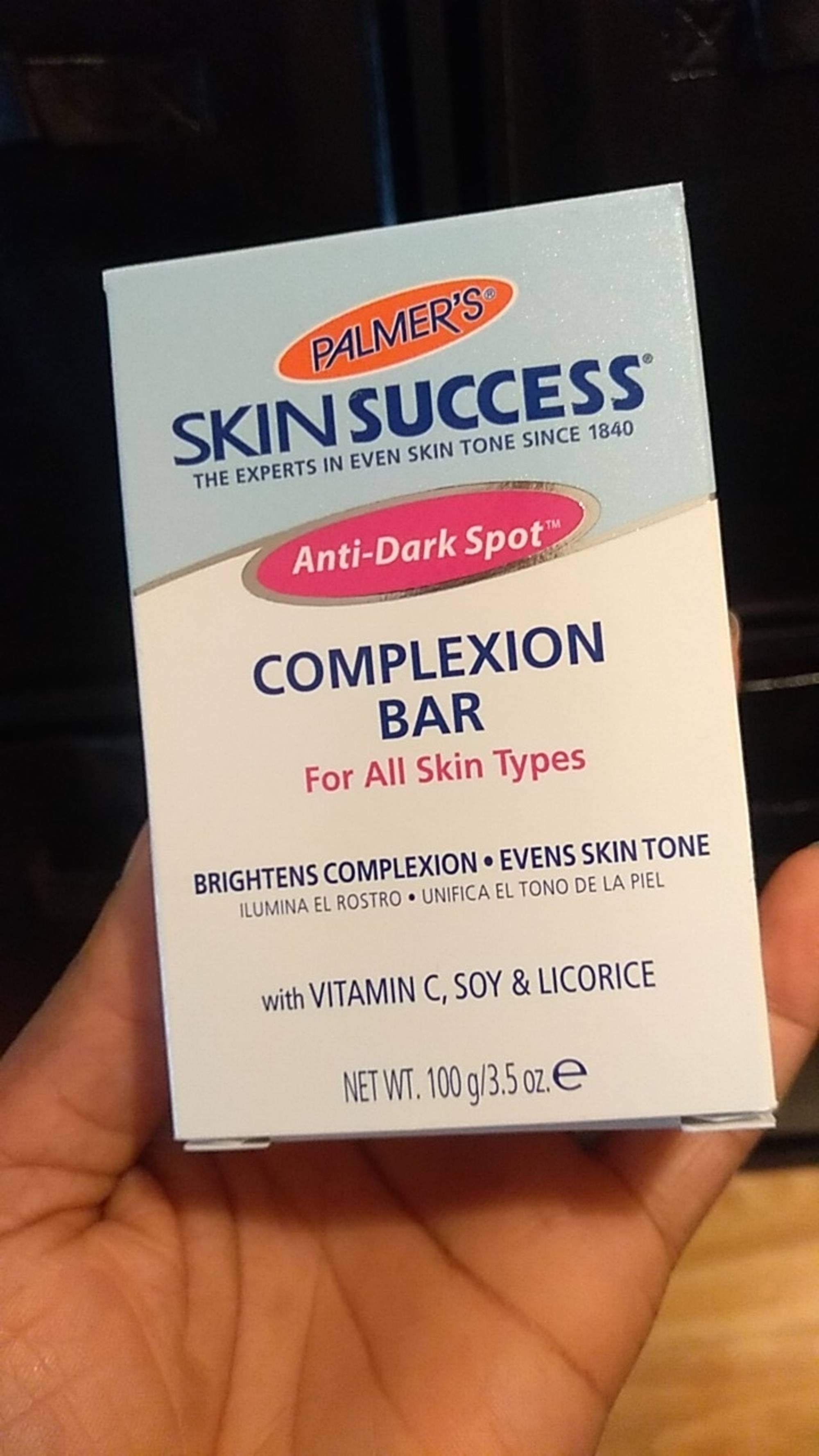 PALMER'S - Skin success anti-dark spot complexion bar