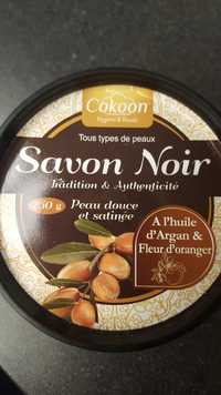 COKOON - Savon noir à l'huile d'argan et à la fleur d'oranger