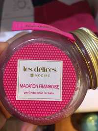 NOCIBÉ - Les délices Macaron framboise - Perlines pour le bain