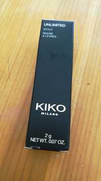 KIKO - Unlimited - Stylo rouge à lévres